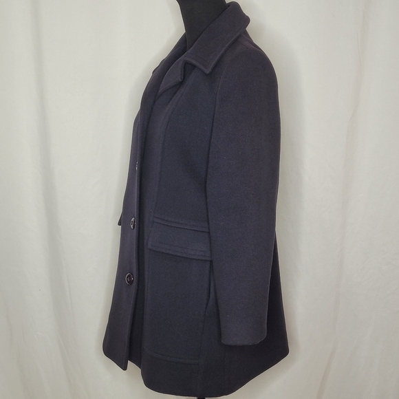 Ferncroft Women's Anglo Fabrics 100% Pure Wool Single Breasted Coat - Size S - Picture 2 of 16